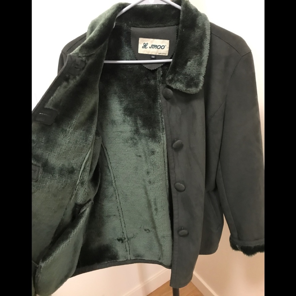 Jacket velvet material